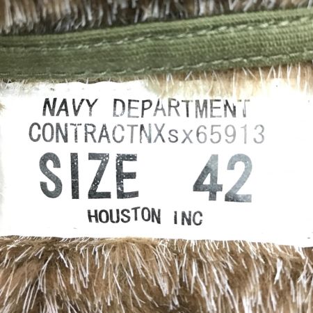  HOUSTON ヒューストン ジャケット SIZE 42 メンズ 5N-1 NAVY DEPARTMENT CONTRACTNX 5N-1 グリーン