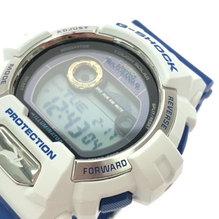  CASIO カシオ メンズ腕時計 電波ソーラー G-SHOCK アイサーチジャパン25周年記念 イルカ クジラ GWX-8903K