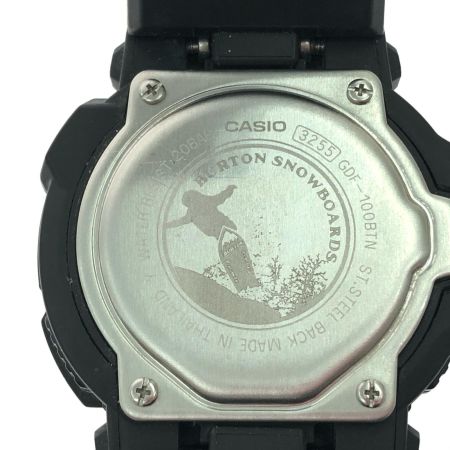  CASIO カシオ メンズ腕時計 デジタルウォッチ クオーツ BURTON 30周年記念 コラボ G-SHOCK GDF-100BTN