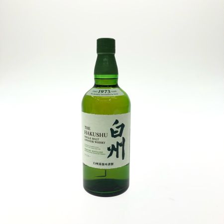 【北海道内限定発送】 SUNTORY サントリー ジャパニーズウイスキー シングルモルトウイスキー 白州 白州蒸留所謹製 700ml 未開栓