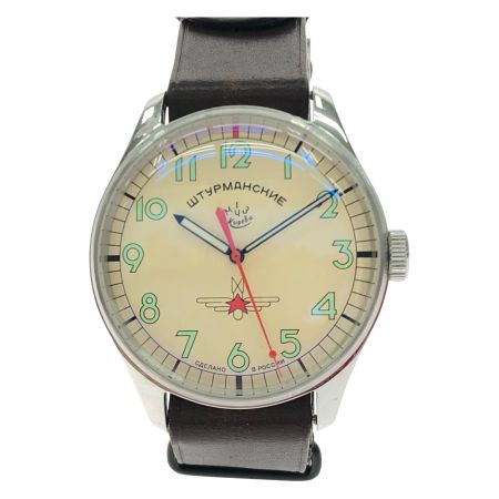  sturmanskie メンズ腕時計 手巻き 世界2000本限定 ガガーリンアニバーサリーモデル レガシー 904L