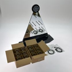 ▼▼ COCALERO コカレロボムタワー LEDディスプレイ グラス12個付き Sランク