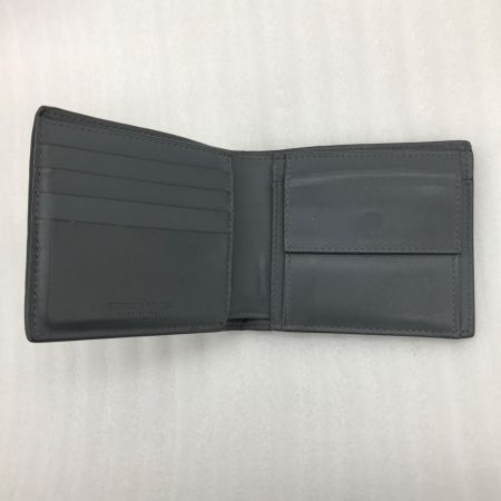  BOTTEGA VENETA ボッテガヴェネタ 財布 2つ折り財布 グレー 箱・布袋付 イントレチャート グレー