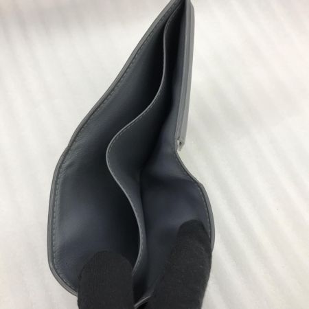  BOTTEGA VENETA ボッテガヴェネタ 財布 2つ折り財布 グレー 箱・布袋付 イントレチャート グレー