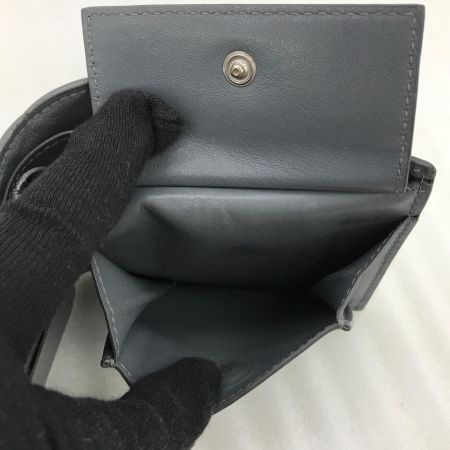  BOTTEGA VENETA ボッテガヴェネタ 財布 2つ折り財布 グレー 箱・布袋付 イントレチャート グレー