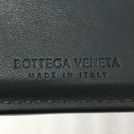  BOTTEGA VENETA ボッテガヴェネタ 財布 2つ折り財布 グレー 箱・布袋付 イントレチャート グレー