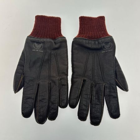  THE REAL McCOY'S ザリアルマッコイス レザーグローブ サイズ8 ブラウン