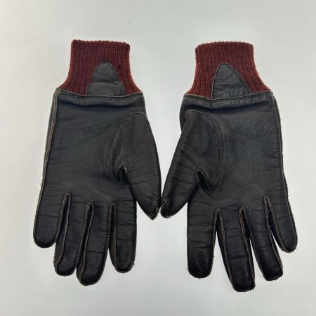  THE REAL McCOY'S ザリアルマッコイス レザーグローブ サイズ8 ブラウン