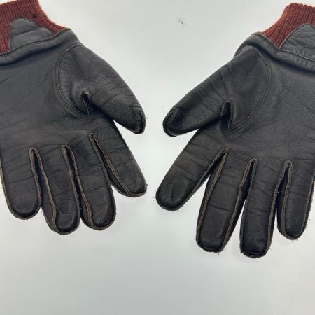  THE REAL McCOY'S ザリアルマッコイス レザーグローブ サイズ8 ブラウン