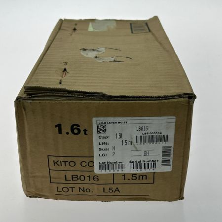  KITO キトー レバーブロック 1.6t LB016