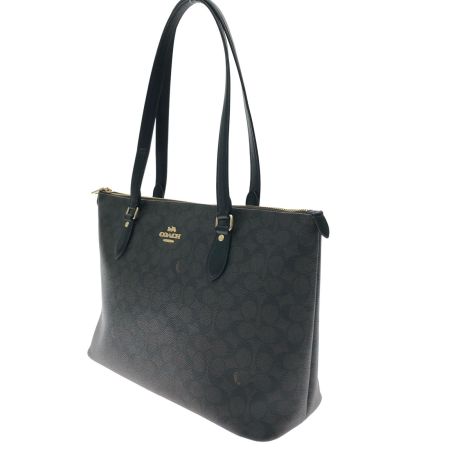  COACH コーチ レディース ギャラリートートバッグ シグネチャー コーティングキャンバス CW381 ブラウン