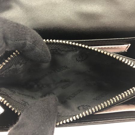  Maison de FLEUR メゾンドフルール レディース 長財布 リボンキルティング  ブラック