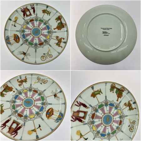   ジブリパーク限定 魔女の谷メリーゴーランド マグカップ/プレート3点セット ノリタケ