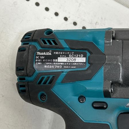  MAKITA マキタ ネジカッタ コードレス式 18v SC121D ブルー