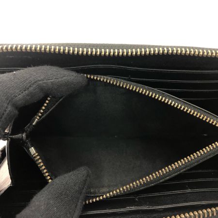  COACH コーチ ユニセックス 長財布 ラウンドファスナー シグネチャー F58112 ブラック