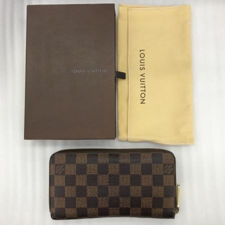  LOUIS VUITTON ルイヴィトン 長財布 ダミエ ジッピー・ウォレット MI2172  N41661 ブラウン