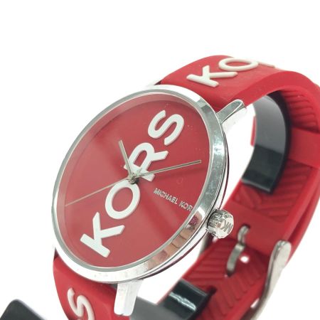 MICHAEL KORS マイケルコース レディース腕時計 クオーツ チャーリー シリコンベルト ビッグフェイス MK2827