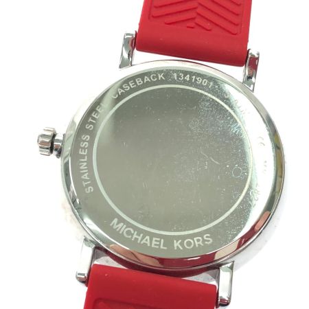 MICHAEL KORS マイケルコース レディース腕時計 クオーツ チャーリー シリコンベルト ビッグフェイス MK2827