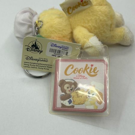   香港ディズニーランド ダッフィー＆フレンズ クッキーアン ぬいぐるみキーホルダー 2個セット