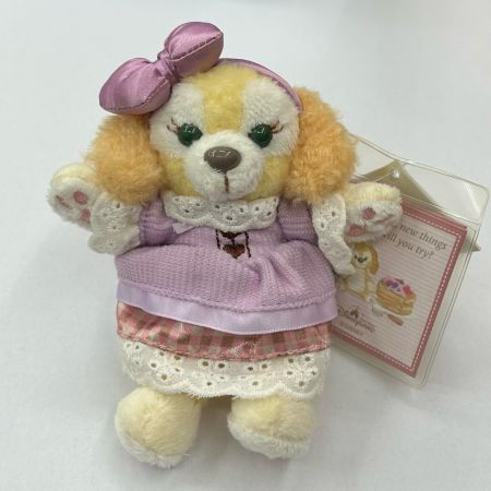   香港ディズニーランド ダッフィー＆フレンズ クッキーアン ぬいぐるみキーホルダー 2個セット