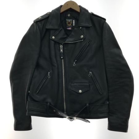  Schott ショット  レザージャケット SIZE 38 メンズ レザー 無地 613UST ワンスターライダース 613UST ブラック