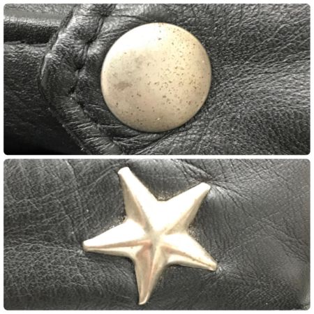  Schott ショット  レザージャケット SIZE 38 メンズ レザー 無地 613UST ワンスターライダース 613UST ブラック