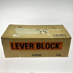 ▼▼ KITO キトー レバーブロック 1.6t LB016 Sランク