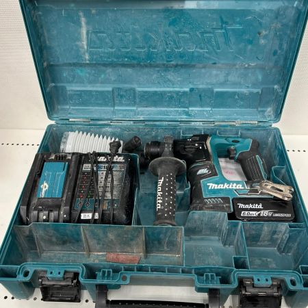  MAKITA マキタ ハンマドリル コードレス式 18v 6.0Ah 充電器・充電池1個・ケース付 コ HR171D ブルー