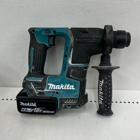  MAKITA マキタ ハンマドリル コードレス式 18v 6.0Ah 充電器・充電池1個・ケース付 コ HR171D ブルー