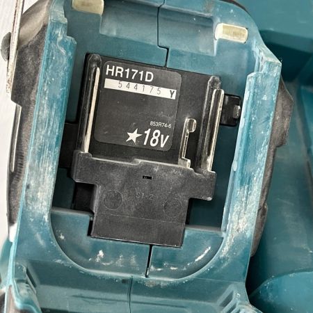  MAKITA マキタ ハンマドリル コードレス式 18v 6.0Ah 充電器・充電池1個・ケース付 コ HR171D ブルー