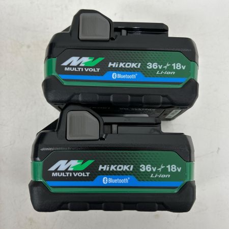  HiKOKI ハイコーキ インパクトドライバ 充電器・充電池2個・ケース付 WH36DD 2XHRSZ レッド