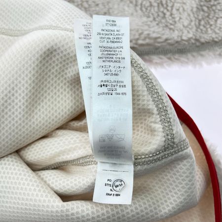  Patagonia パタゴニア フリースジャケット STY23056FA23 ベージュ SIZE M