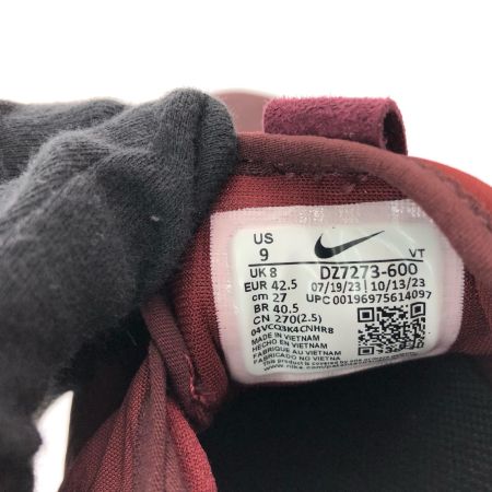  NIKE ナイキ メンズスニーカー ヴェイパーマックス モック ローム 27cm DZ7273-600 ダークチームレッド
