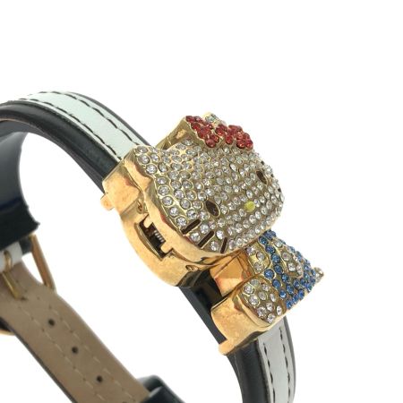  SANRIO サンリオ レディース腕時計 クオーツ ハローキティ 40周年記念 スワロフスキー 613037