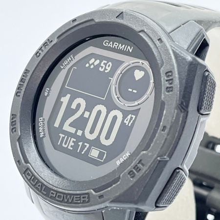  GARMIN ガーミン 腕時計 デジタルウォッチ Dual Power 箱・USB付 MIL-STD810G