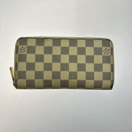  LOUIS VUITTON ルイヴィトン 長財布 ダミエ アズールジッピーウォレット N60019 ホワイト