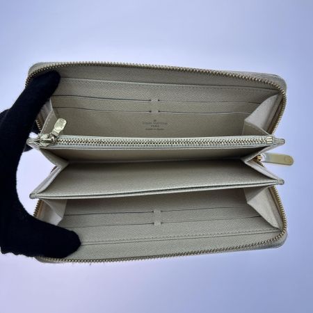  LOUIS VUITTON ルイヴィトン 長財布 ダミエ アズールジッピーウォレット N60019 ホワイト