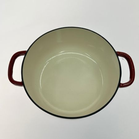  BELLAMONTEベラモンテ ほうろう鍋 ポモドーロ・レッド 22cm/3.0L ガス/IH対応