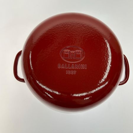  BELLAMONTEベラモンテ ほうろう鍋 ポモドーロ・レッド 22cm/3.0L ガス/IH対応