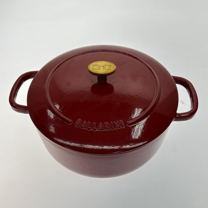 ベラモンテ ほうろう鍋 ポモドーロ・レッド 22cm/3.0L ガス/IH対応