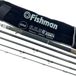 ▼▼ Fishman フィッシュマン シーバスロッド ガイド歪み有 B.C.5 9.6MH Naturam Limited Bランク