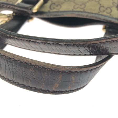  GUCCI グッチ レディース トートバッグ シェリーライン GGキャンバス ミニトート ベージュ