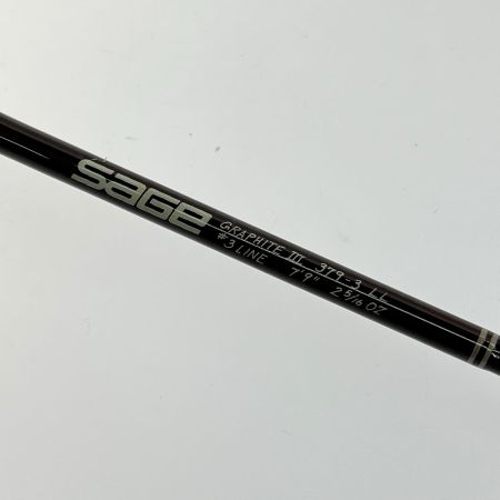  sage セージ フライロッド グラファイトⅢ 379-3 LL ｸﾞﾗﾌｧｲﾄⅢ 379-3 LL ケース付
