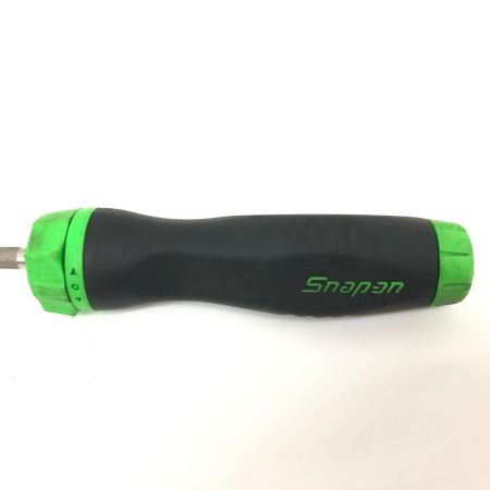  Snap-on スナップオン ハンドツール ラチェットドライバー ビット2個付属 SGDMRC4A グリーン