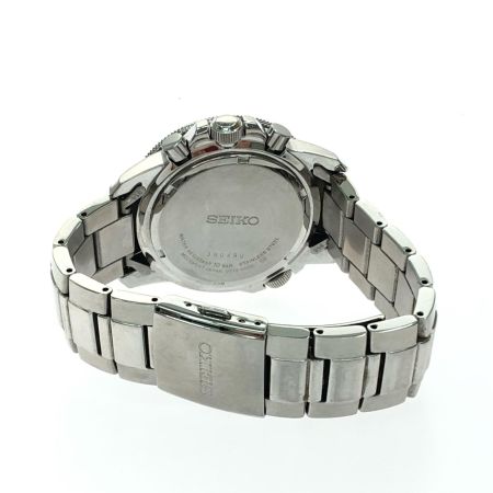  SEIKO セイコー メンズ腕時計 ソーラー充電 クロノグラフ デイト  V172-0AG0