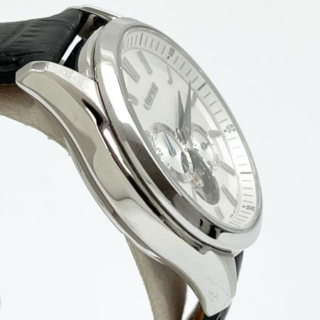  CITIZEN シチズン 腕時計 自動巻き 本体のみ レザー ホワイト 4D2050501 メンズ 4197-003CR01