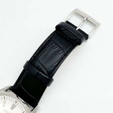  CITIZEN シチズン 腕時計 自動巻き 本体のみ レザー ホワイト 4D2050501 メンズ 4197-003CR01
