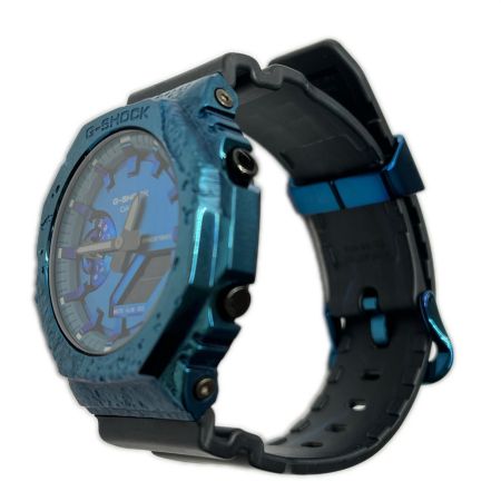  CASIO カシオ G-SHOCK 腕時計 アドヴェンチャラーズストーン GM-2140GEM ブルー