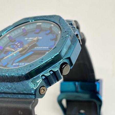  CASIO カシオ G-SHOCK 腕時計 アドヴェンチャラーズストーン GM-2140GEM ブルー