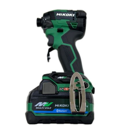 HiKOKI ハイコーキ インパクトドライバ コードレス式 36v 充電器・充電池2個・ケース付 WH36DD グリーン